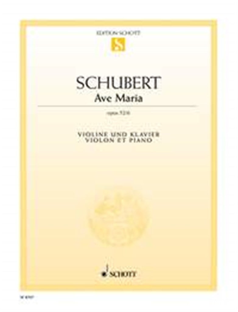 Ave Maria E flat major op. 52/6